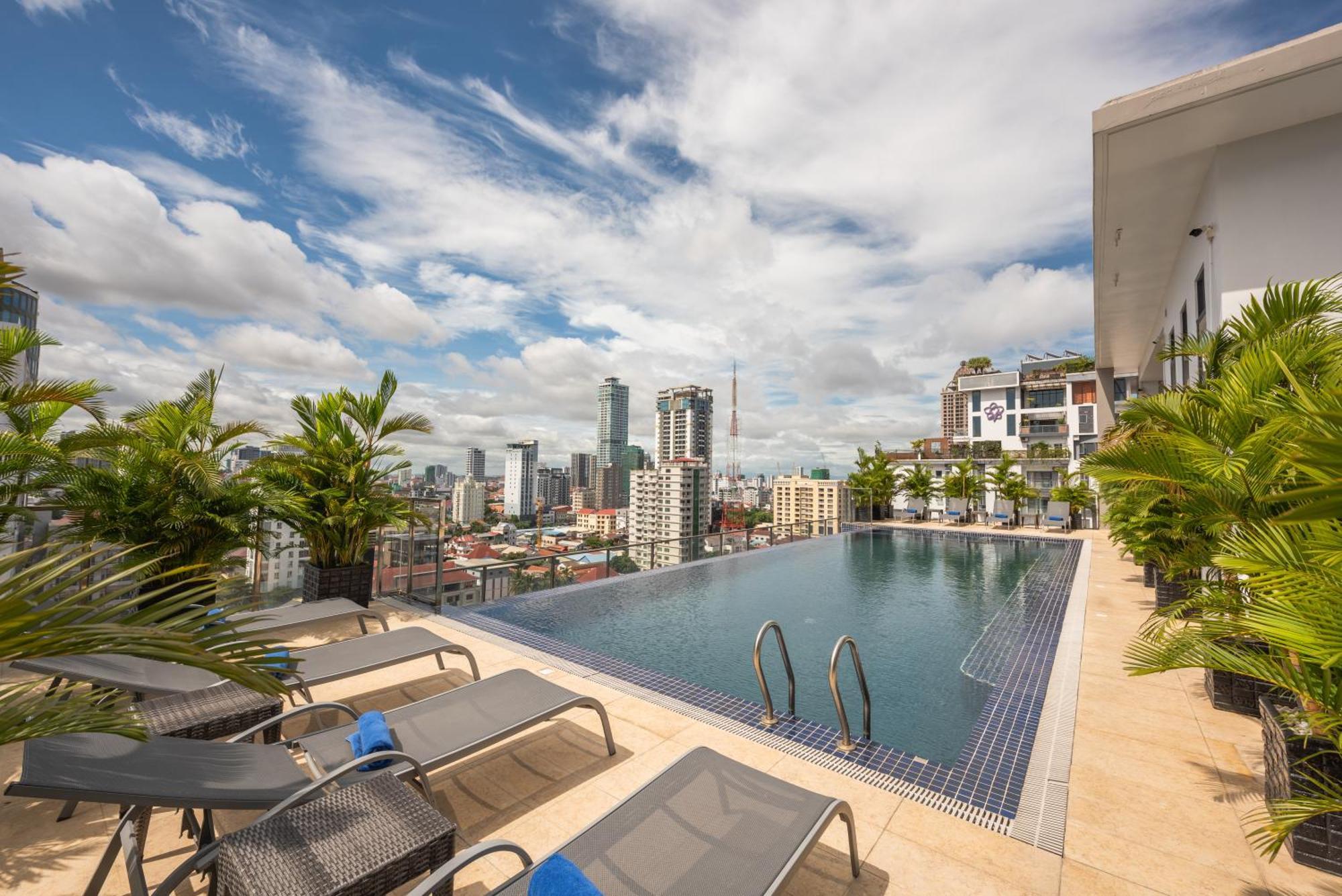 Mansion 51 Hotel & Apartment Phnom Penh Eksteriør bilde