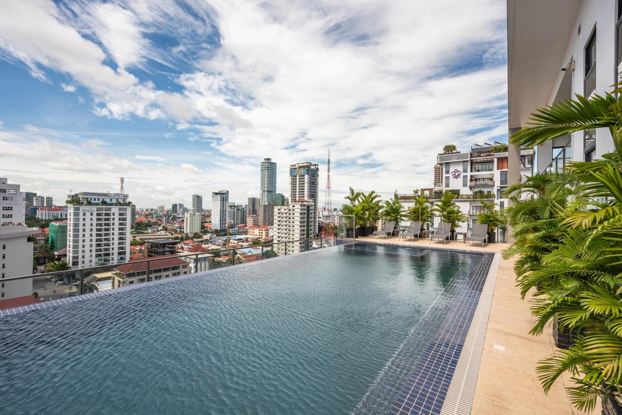 Mansion 51 Hotel & Apartment Phnom Penh Eksteriør bilde
